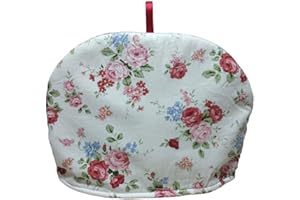 KABAKE Cotton Tea Cozy Vintage Floral Printed Teapot Cover Tea Pot Décor Cozies Insulated Kettle Kitchen Dust Cover