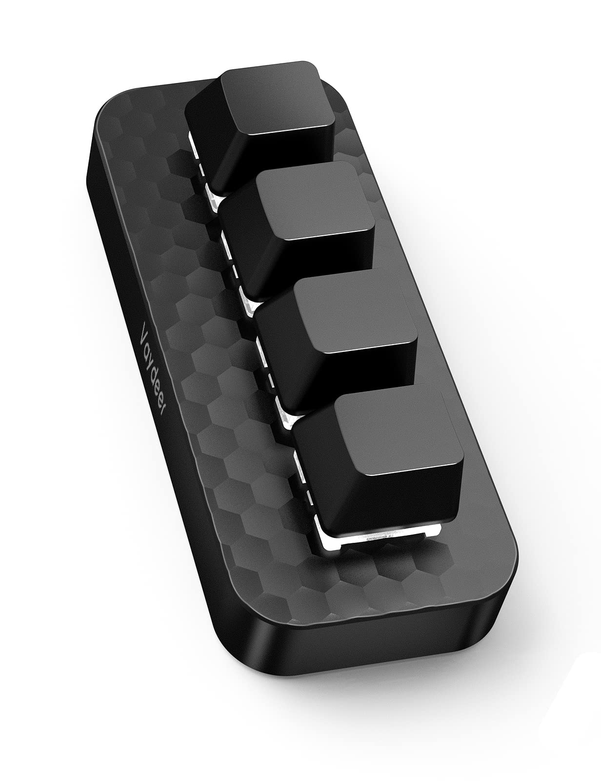 VAYDEER 4 Keys Programmable Keyboard with Floating Window and Macro Multifunctional Keypad, One-Handed Mechanical Keyboard Support NKRO, Hotkeys, One-Click Start, Compatible with iOS,Windows — image 1