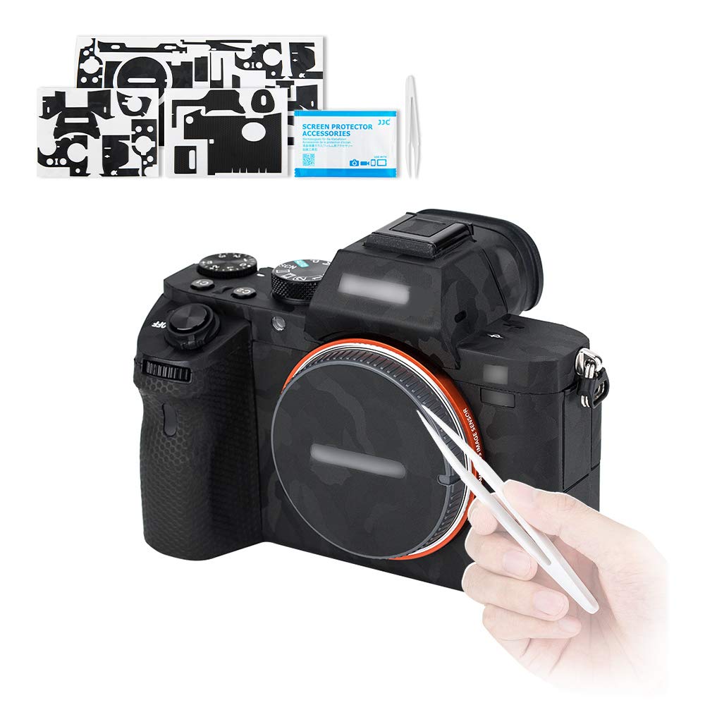 KIWIFOTOS Anti-scratch Protection Sticker for Sony Alpha A7 II A7R II A7S II / A7II A7RII A7SII Camera Non-slip Cover Film