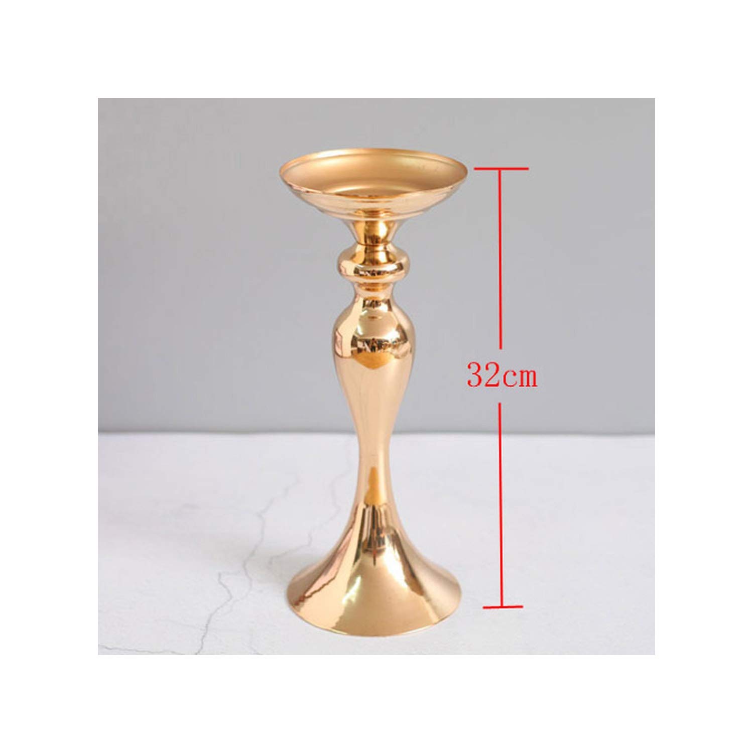 Amazon Com Move Cc Gold Candle Holders Stand 50cm 32cm