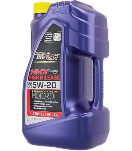 Amazon.com: Royal Purple HMX High Mileage 5W30 Motor Oil 5 qt Case