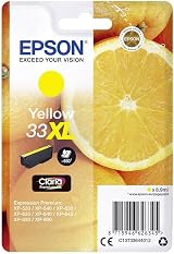 Epson 33XL Yellow Oranges High Yield Genuine Claria Premium Ink Cartridge