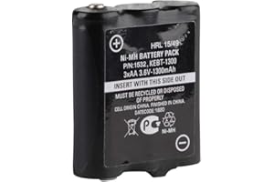 MOTOROLA SOLUTIONS Motorola 1532 1300 mAh NiMH Rechargeable High-Capacity Battery Pack (Black)