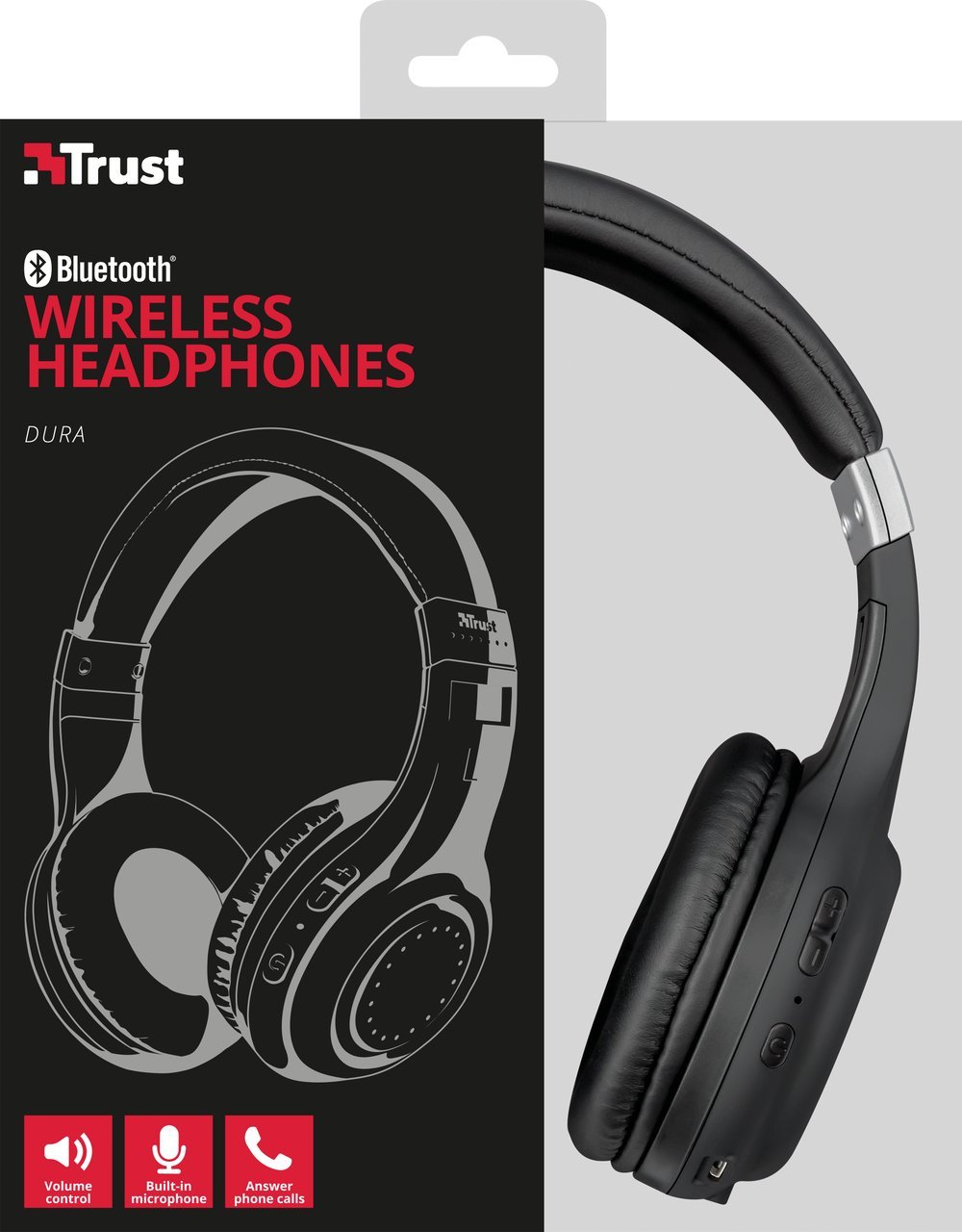 Trust Urban Dura Cuffie Wireless Bluetooth, Verde - PHS Computer