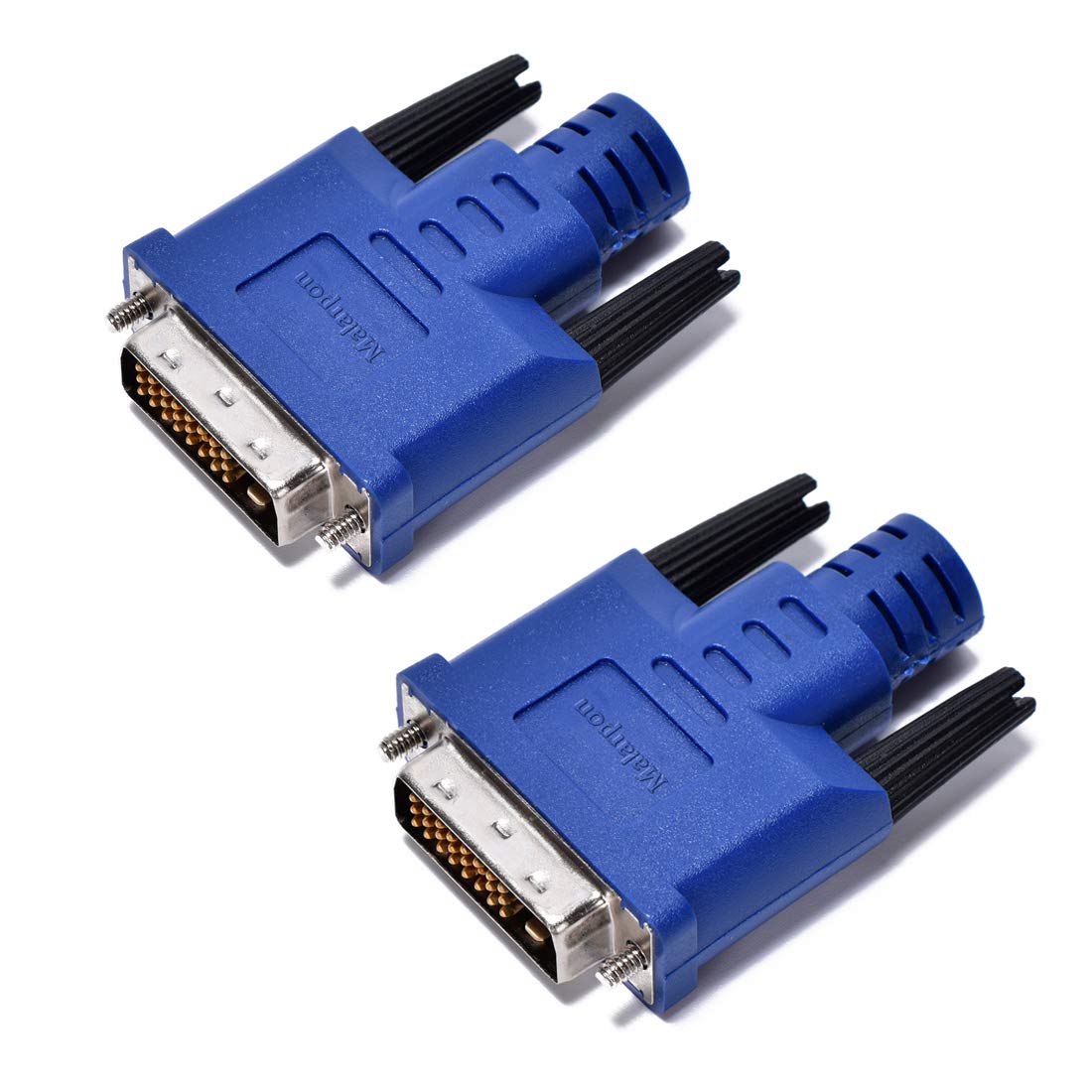 Malarpon DVI Dummy Plug Headless Ghost Graphics Card Display Emulator GPU Detection Monitor Dummy Plug Adapter1920x1080@60h 2P