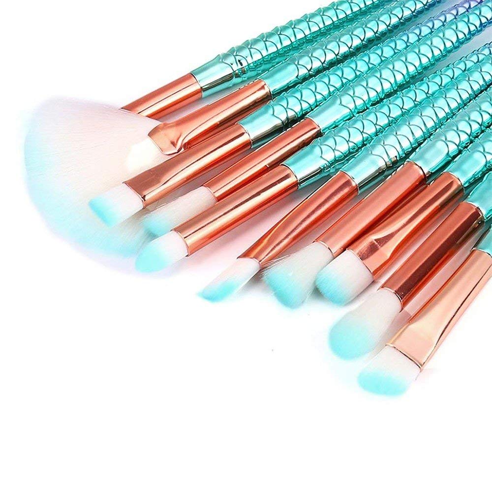 Makeup Brushes Set 11pcs Makeup Brush Cosmetic Brushes Eyeshadow Eyeliner Blush Brushes: Beauty