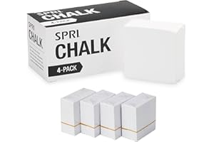 SPRI Chalk Block, Chalk Ball & Liquid Chalk – Non Slip Grip for Gymnastics, Rock Climbing, Bouldering, Weight-Lifting, Streng