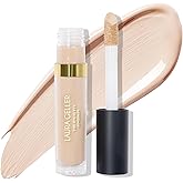 LAURA GELLER NEW YORK The Ideal Fix Concealer - Porcelain - Buildable Medium to Full Coverage Liquid Concealer - Covers Under Eye Dark Circles & Blemishes - Long-Lasting