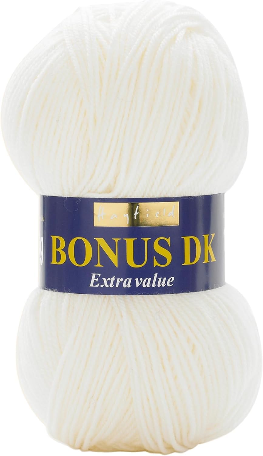 Hayfield Bonus DK Double Knitting, Cream (812), 100g by Sirdar — image 1