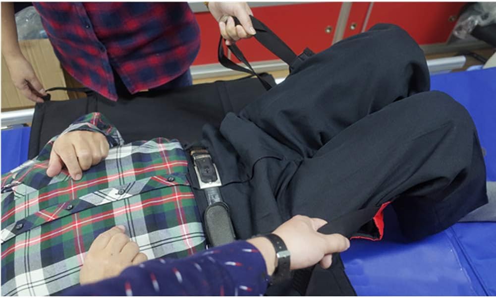 Fushida Medical Care Articles Hospital Standing Aids and Supports Adjustable Protection Waist Oxford Cloth Material(Red): Health & Personal Care