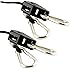 Apollo Horticulture GLRP18 Pair of 1/8" Adjustable Grow Light Rope Hanger w/ Improved Metal Internal Gears