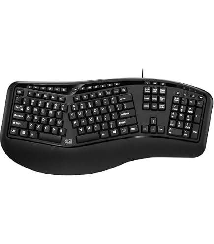 Perixx PERIDUO-606A, tastiera ergonomica compatta wireless 3 in 1 con mouse verticale e tastierino numerico, poggiapolsi regolabile, rotella inclinabile, tasti a basso profilo a membrana