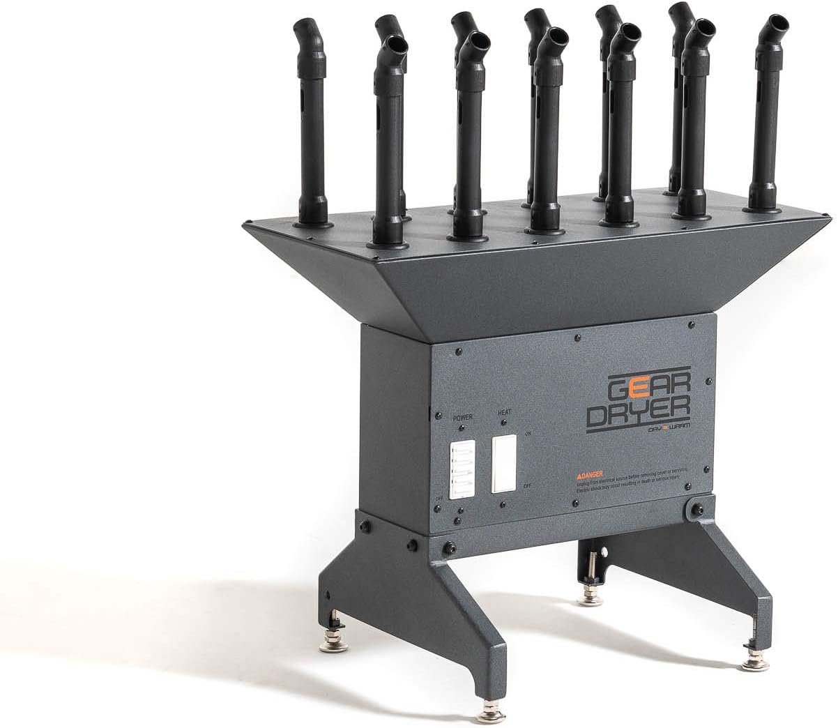 GearDryer Freestanding 12 Boot and Glove Dryer | 6 Pair Boot, Shoe, and Glove Dryer | Dryer and Warmer for Ski Boots, Work Boots, Athletics, Helmets, and More: Sports & Outdoors