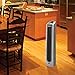 Lasko 5588 Ceramic Tower Heater with Remote, 7.3″L x 9.2″W x 34″H, Biege and Silver