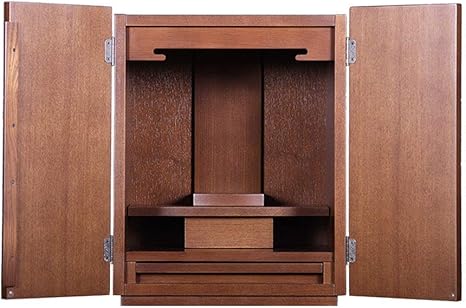 Amazon ドアの祭壇内閣禅神社祀ら表内閣犠牲用品アイテム保管キャビネットと世帯仏教祭壇 Buyt 具足 仏具セット オンライン通販