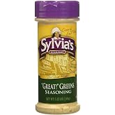 Sylvia's Restaurant Great! Greens Seasoning for Scrumptious Southern Collard Greens, All-purpose Vegetable Seasoning, 5.25oz
