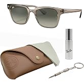 Ray-Ban RB4323 Square Shape Sunglasses with Official RAYBAN Eyewear Kit
