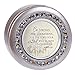 Cottage Garden Be Strong and Courageous Brushed Pewter Jewelry Music Box Plays Amazing Grace