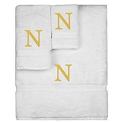 Monogrammed Towel Set, Personalized Gift, Set of