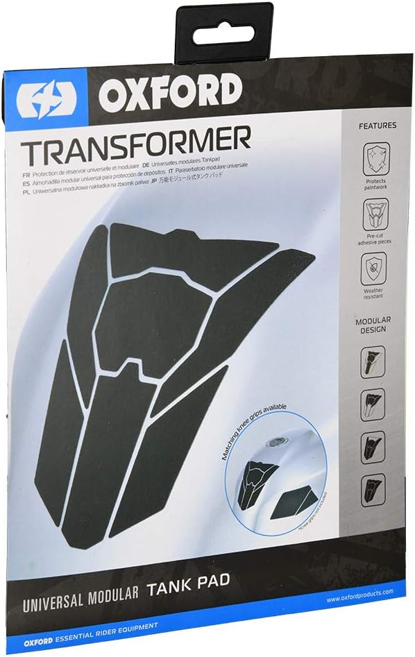 Oxford Transformer OX798 - Modular Tank Pad. Paintwork Protection. Pre Cut Adhesive Pieces - Image 3