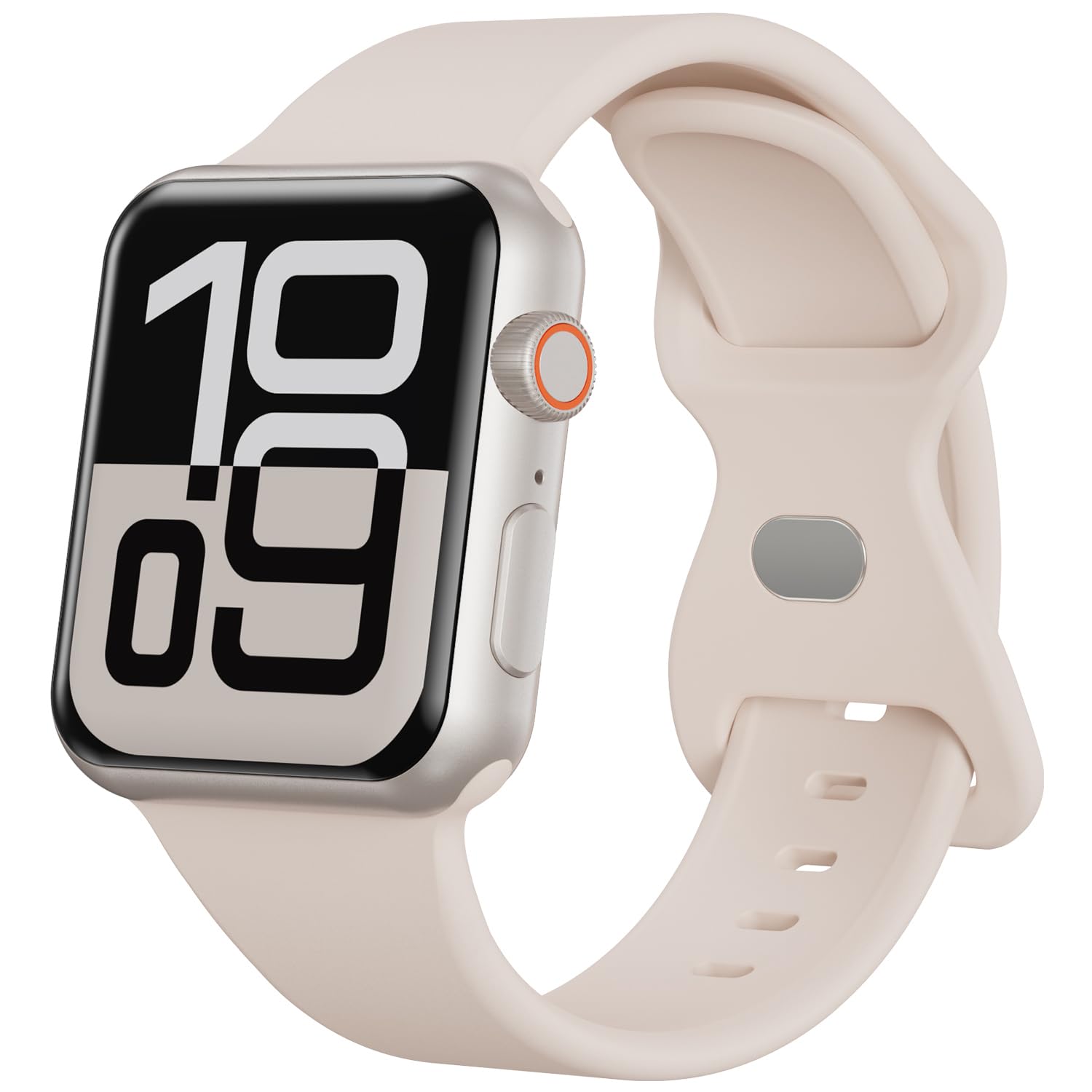 Photo 1 of ?Sport Silicone Bands? Compatible with Apple Watch Series 10 9 8 7 6 5 4 3 2 1 Ultra SE, Soft Waterproof Strap for iwatch Apple Watch Band for Women/Men 49mm 46mm 45mm 44mm 42mm 41mm 40mm 38mm