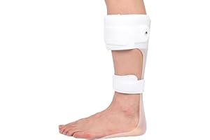 Orthomen AFO Drop Foot Brace, Half-Sole Foot Drop Brace with Stroke, MS, Hemiplegia, Drop Foot Support Shoes for Assist Walking Easier & Better, Lightweight for Men and Women (Small,Left)