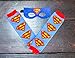 Superhero Mask and Leg Warmers Play Dress Up Set Toddler Birthday Photo Prop