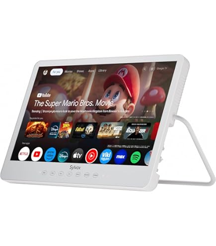 SYLVOX ポータブル防水モニター　15.6V型　1080p SYLVOX ポータブルテレビ 15.6V型 1080P 防水モニター SYLVOX