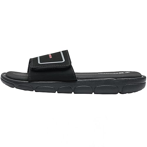Alpine Swiss Gabe Mens Slide Sandals Shock-Absorbing Foam Insole
