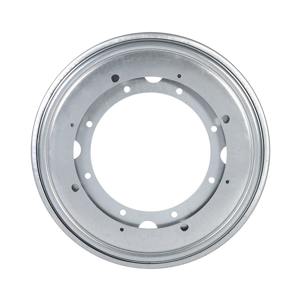 Jenngaoo Heavy Duty 360 Swivel Turntable Bearing, 5.5/8/9-Inch Galvanized Steel Lazy Susan for Cake Decorating, TV Stands, Display Bases with Smooth Ball Bearings