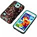Galaxy S5 Case, EC[3 Layers Design] Real Tree Camo Hybrid Hard Soft Combo Shock-Absorption Bumper Back Case Cover Protector for Samsung Galaxy S5 i9600 (Green)