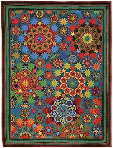 Ballet With Kaffe Fassett Quilt - Millefiori Quilts 2 by Willyne Hammerstein (Original 3/8" Templates and Papers)