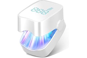UWDEDO Nail Fungus Laser Treatment LED Light Device - Eligible Solution Nail Fungal Infections, Helping To Restore(White)