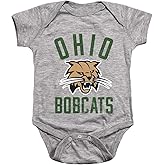 Ohio University Official Bobcats Logo Unisex Infant Snap Suit for Baby