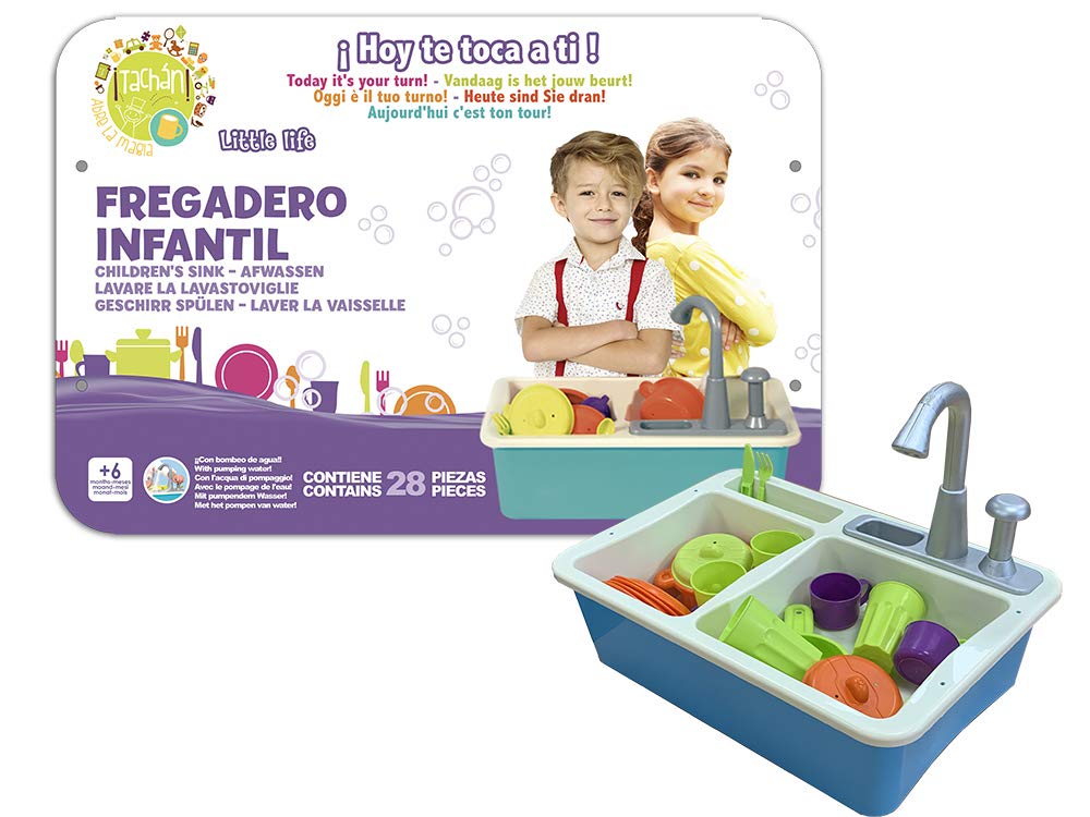 cpa toy group trading s.l. – Children's Sink with Water Pump, Blue (CPAToy Group, S.L. 77877)