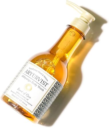 Amazon Aryurvist アーユルヴィスト アビヤンガ ボディウォッシュ 泡立たず 手で洗うだけで完璧なボディケアが完了 洗浄 オイルマッサージ パック お風呂上がりの保湿まで叶うボディウォッシュ Aryurvist ビューティー 通販