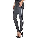 Hybrid & Company Women's Casual Leggings Elastic Waistband Skinny Pants