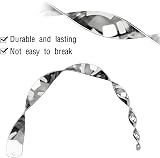 Hxeilzge 12Pcs Reflective Bird Deterrent Rods Wind Twisting Scare Rods 30cm view 4