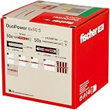 fischer DuoPower 6 x 50 S Plug with Screws – Intelligent 2-Component view 3