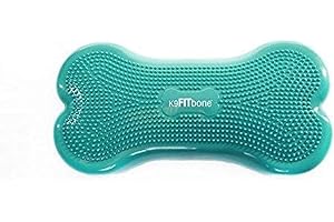 FitPAWS® K9FITbone® - Regular, Aqua | Dog Balance Training Platform & Exercise Equipment | Workout Tool for Strength, Core & Stability