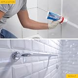 Everbuild Forever White Grout Reviver Arctic White 200ml Water Resistant Mould view 6