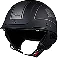 Indian Motorcycle Headdress Half Helmet, Black