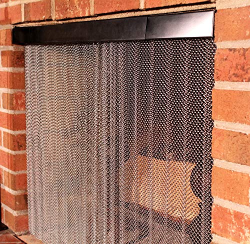 Hang Your Fireplace Screen In Style With Condar S Fireplace Rod