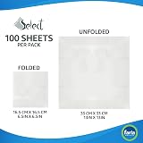 Farla Medical Select White Paper Napkins 2-Ply 20 x 100 Packs Disposable view 3