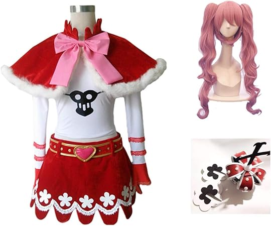 Amazon Onepiece ワンピース ペローナ 衣装 ウィッグ 王冠 ストッキング コスプレ衣装 仮装変装 コスチューム サイズ指定可能 ｍ コスプレ 仮装 通販