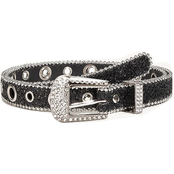 Western Faux Crocodile Print Cross Concho Rhinestone Studded  display picture 1