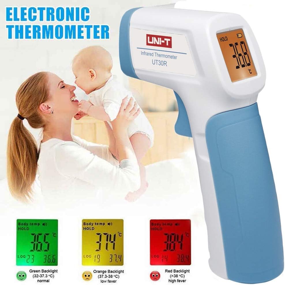 Medical Forehead and Ear Thermometer for Baby Adults&Kids,Sayla Professional Digital Thermometers,Temporal Measurement Tool,Fever Alarm,Backlight Screen,1s Instant Accurate Reading,Silent Mode