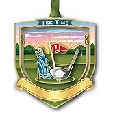 Beacon Design Tee Time Namedrop Ornament, 2.78-Inch, Multicolor
