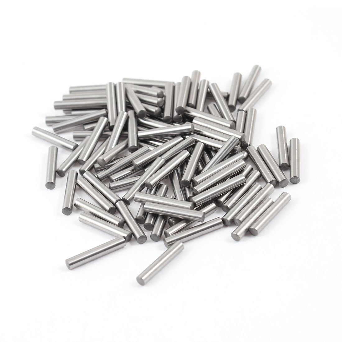 Sourcingmap 100 Pcs 2.7mm x 15.8mm Parallel Dowel Pins Fasten Elements Silver Tone