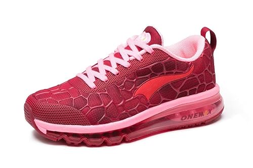 Onemix Damen Laufschuhe Air Sneaker mit Luftkissen Turnschuhe Straßenlaufschuhe Sportschuhe